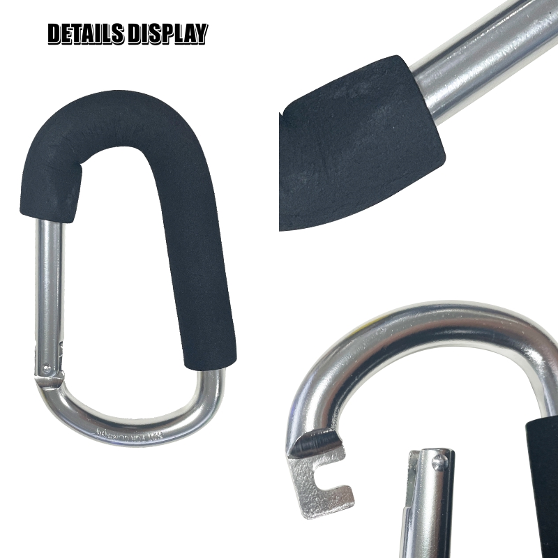 stroller clip hooks