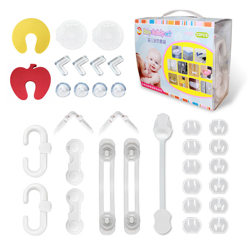 33 pack customize baby essential safety kit