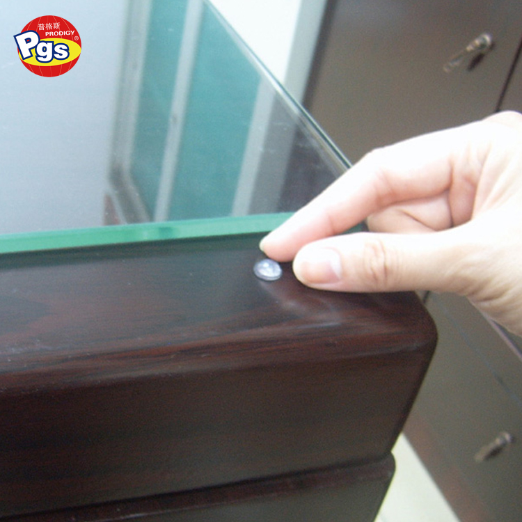 adhesive glass bumper pad