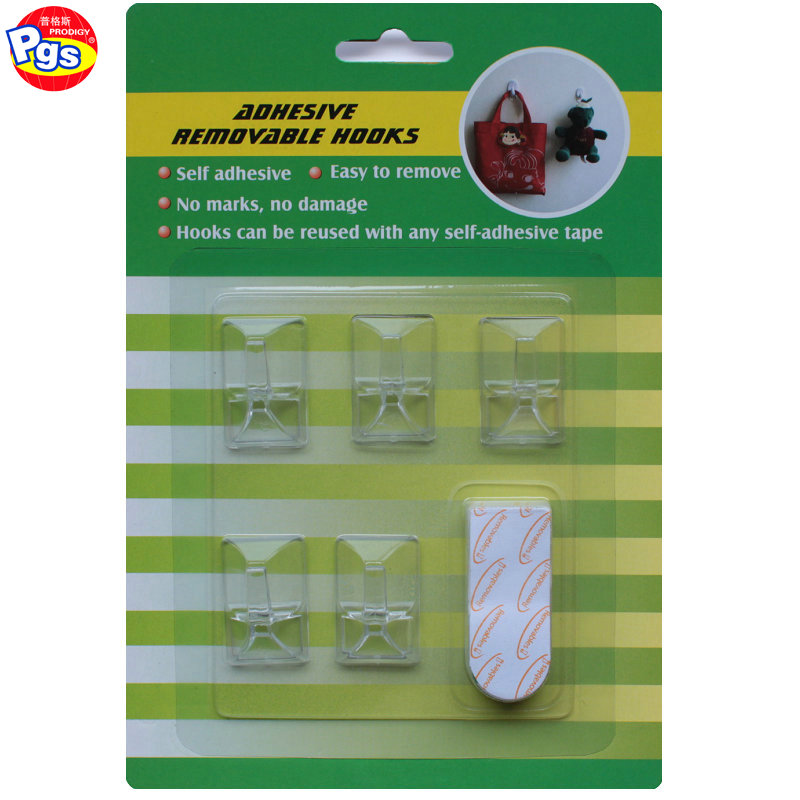 Adhesive Transparent hooks