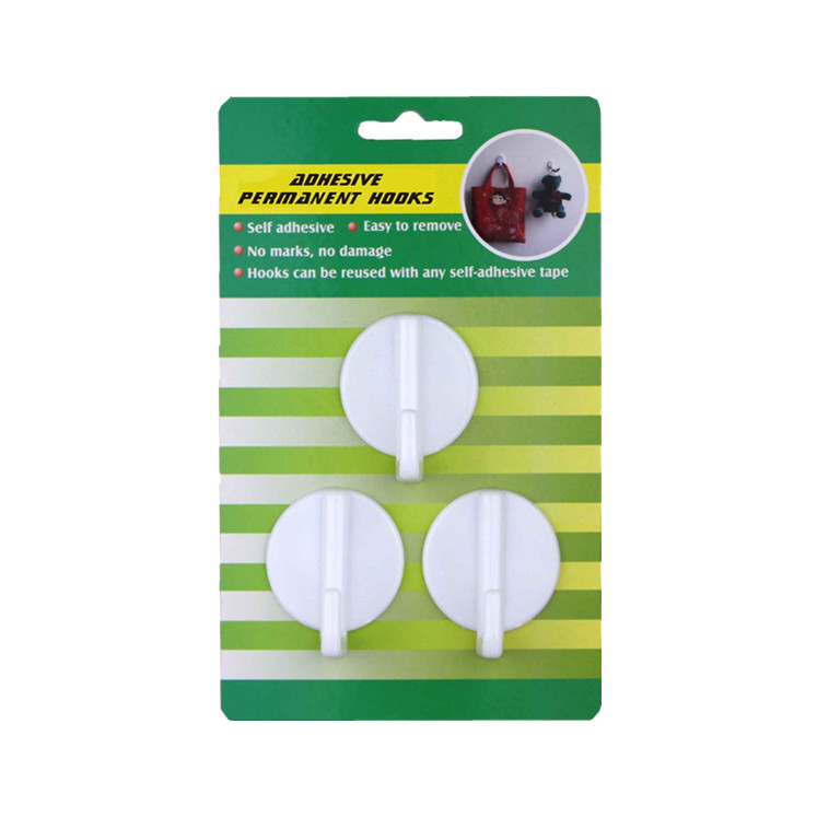 round adhesive hook 