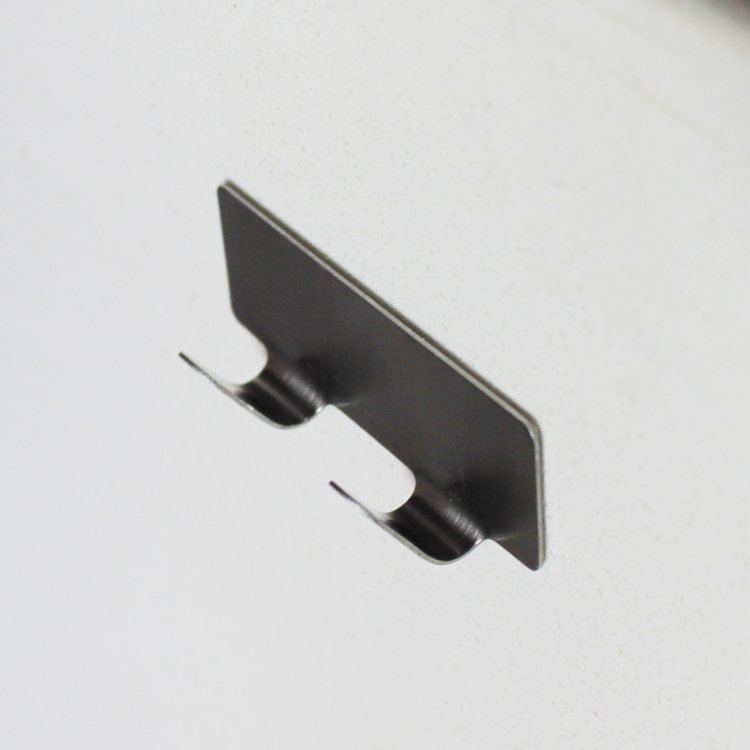 adhesive metal hook