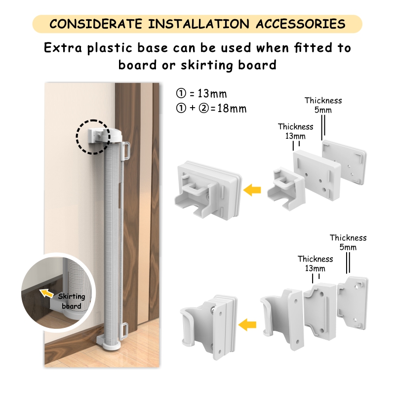 extension retractable gates for babies