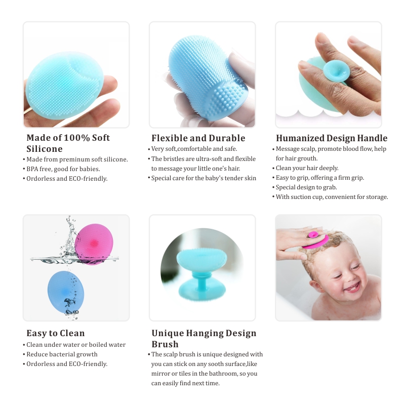 baby shampoo body brush