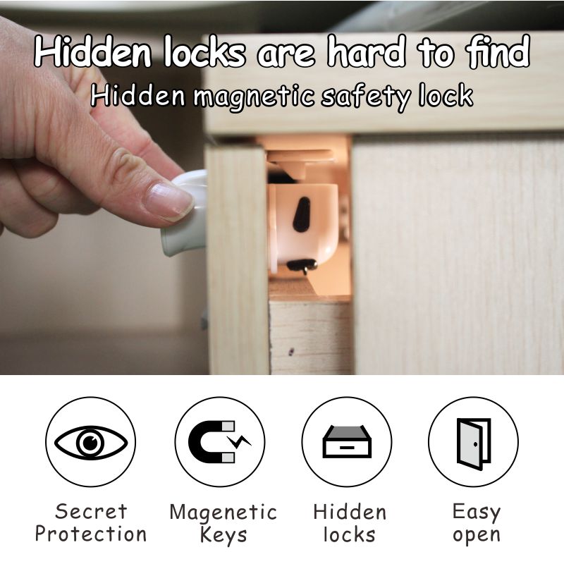 Baby cabinet locks