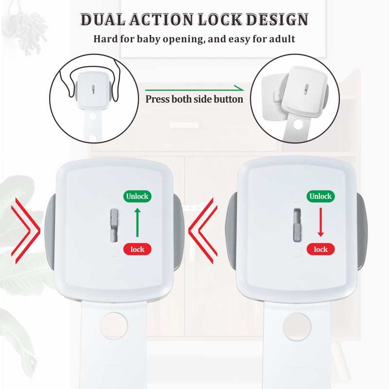 Self Adhesive Cabinet Latch