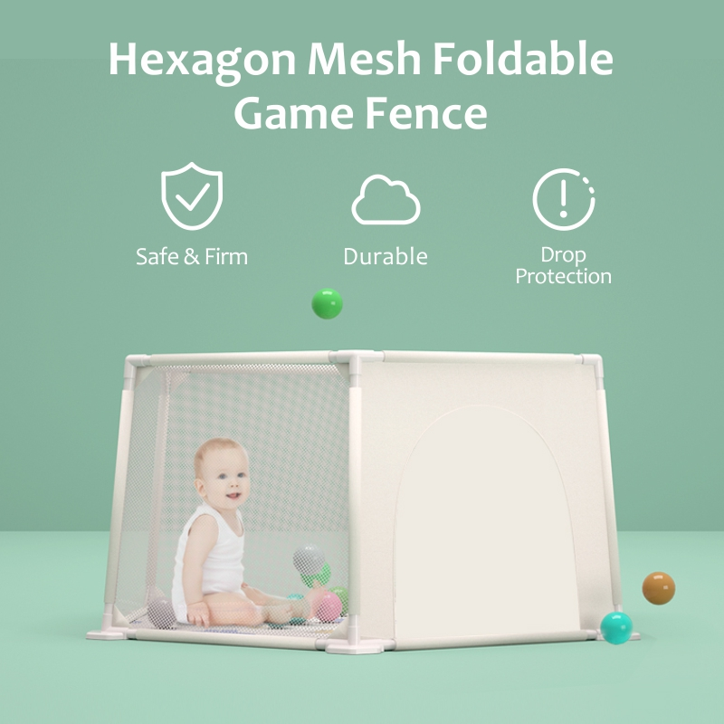 mesh baby playpen