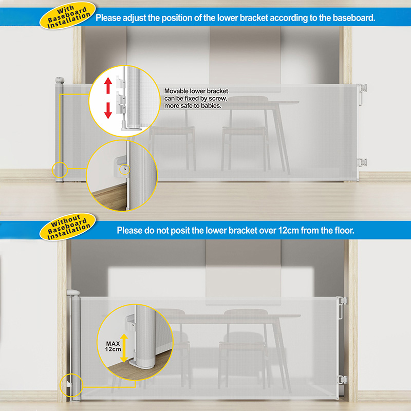 baby gate retractable