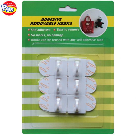 Whole Self Adhesive Plastic Wall Mounted Hanger Removable Tape Hook Manufacturer - How To Remove Sticky Wall Hooks