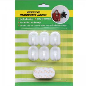 self adhesive plastic hooks