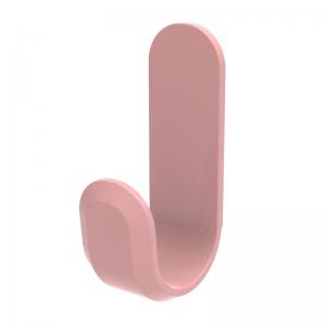 Bathroom plastic J shape wall coat hooks