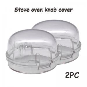 Babyproof gas stove knob cover kitchen accessories clear stove knob protect