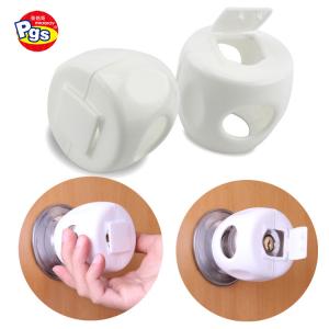 baby safety products round PP door handle lock