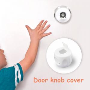White PP Factory Sales Baby Door Knob Cover For Child