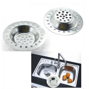 2pcs Size of Dia 6.4cm Stainless Steel Kitchen Sink Strainer