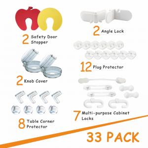 Baby proofing 33 pack home security child safety