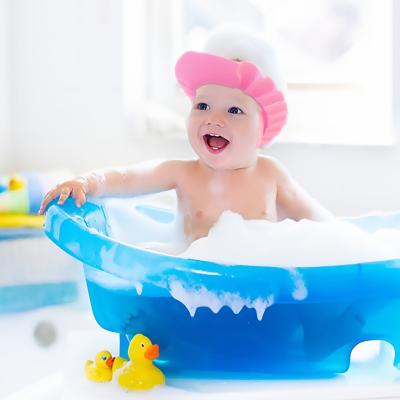 kids proof wash bath hat shower