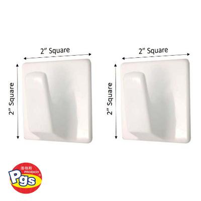 white wall adhesive plastic hooks