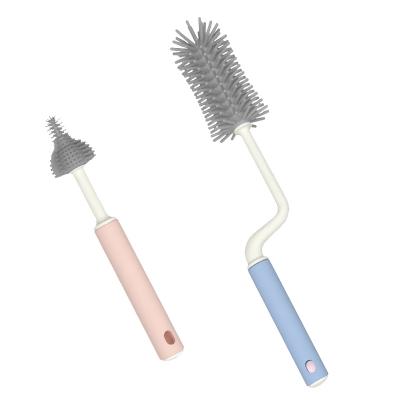 silicone bottle brush