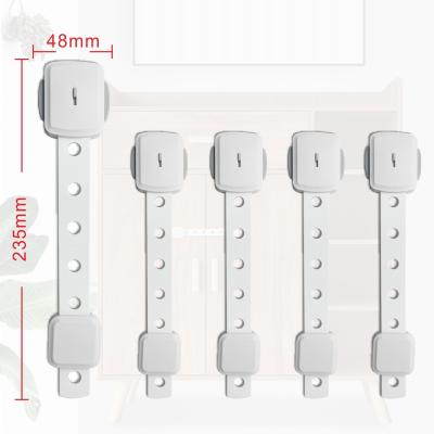 No drilling Adjustable Baby Proof Cabinet Latch