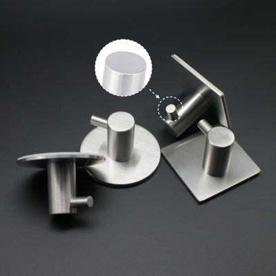 double adhesive metal hook