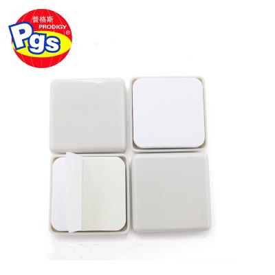 self adhesive square shape furniture slider