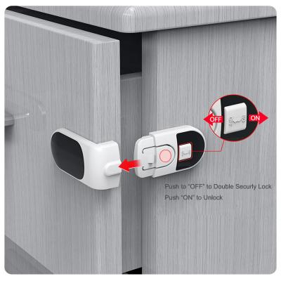 adhesive cabinet lock child proofing