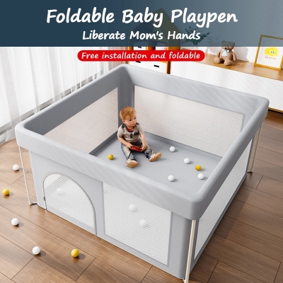 factory foldable fabric mesh Baby Game Play Yard