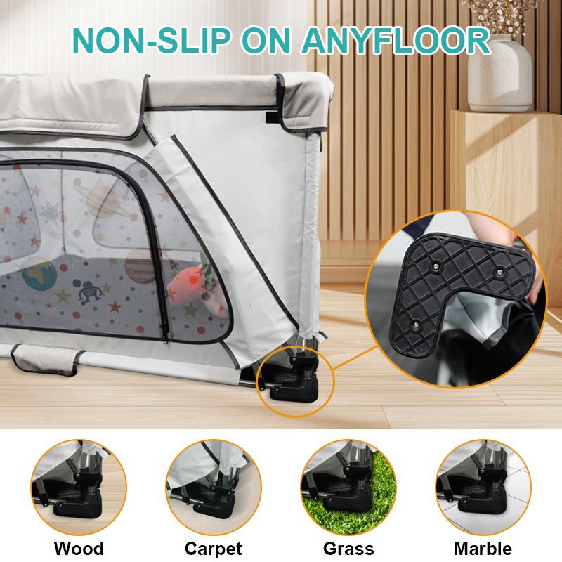 Alloy Steel Baby Playpen