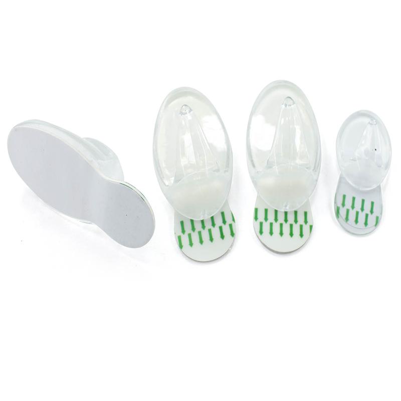Customizable  Plastic Adhesive Hooks