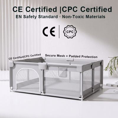 OEM & ODM Support baby safety playpen