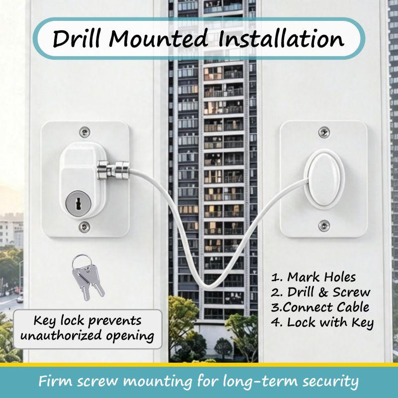 Child Proof Window Restrictor